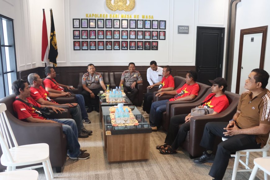 Jogo Jatim Perkuat Kemitraan Strategis Polisi dan Serikat Buruh