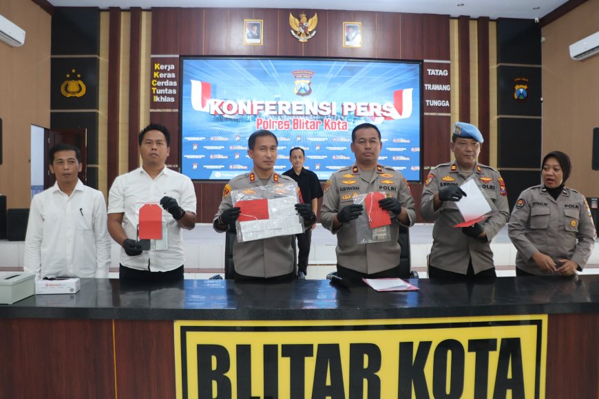 Polres Blitar Kota Gagalkan Praktik Penimbunan Solar