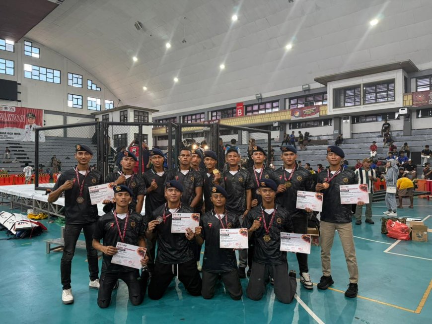 Empat Medali Emas Jadi Bukti Keunggulan Brimob Jatim