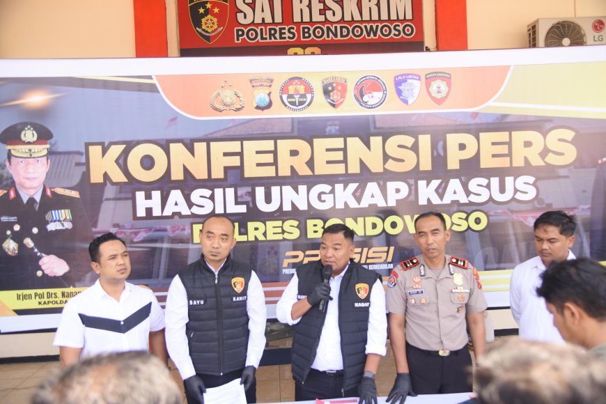 Polres Bondowoso Bekuk Pelaku Asusila Berbasis Digital