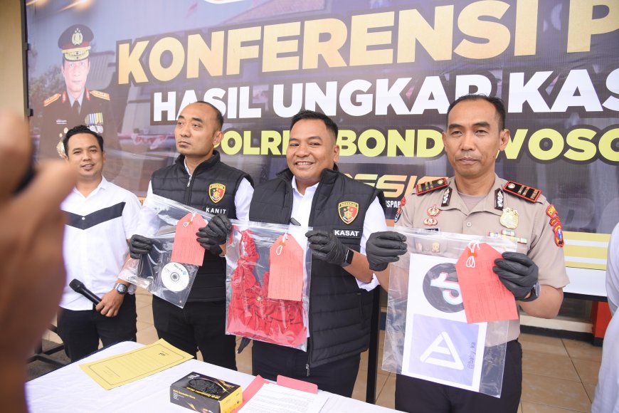 Polres Bondowoso Ungkap Siaran Asusila, Pelaku Ditangkap